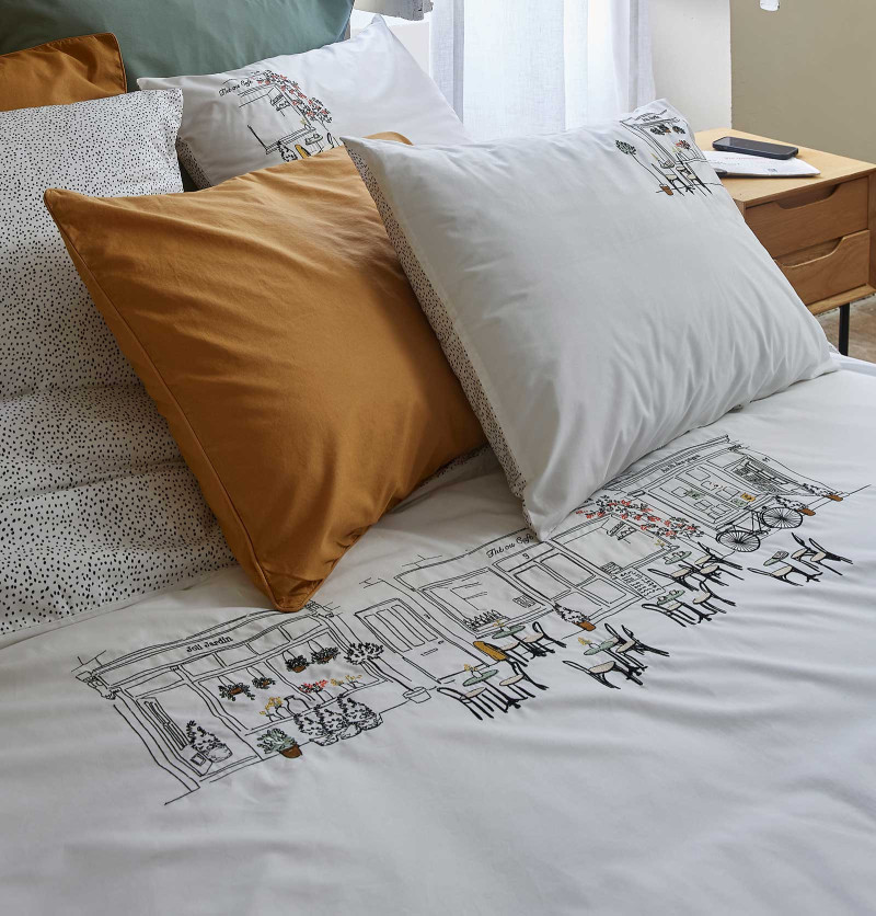 Parure de lit En terrasse Sylvie Thiriez