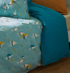Parure de lit Au Large Sylvie Thiriez - Blancollection