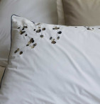 Taie d'oreiller Promesse Sylvie Thiriez - Blancollection