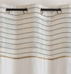 Voilage étamine Assa Qabane - Blancollection