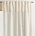 Voilage étamine Léonore Qabane - Blancollection