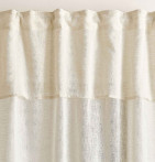 Voilage étamine Léonore Qabane - Blancollection