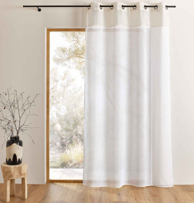 Voilage étamine Marceline Qabane