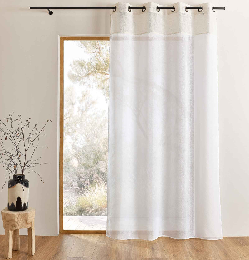 Voilage étamine Marceline Qabane