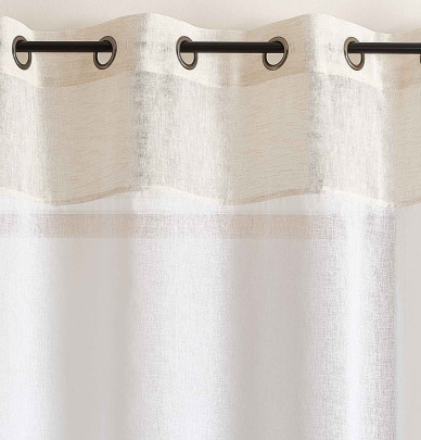 Voilage étamine Marceline Qabane