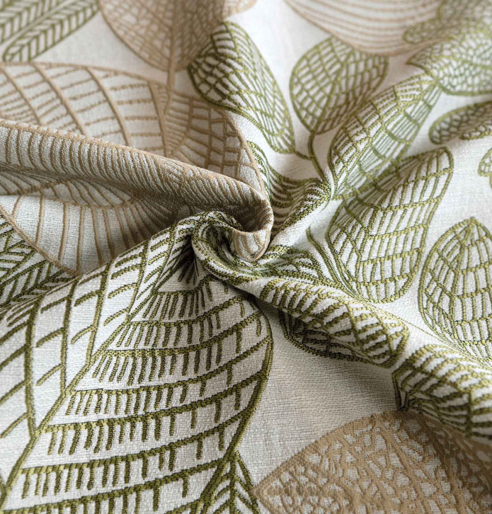 Rideau jacquard Paolo Qabane - Blancollection