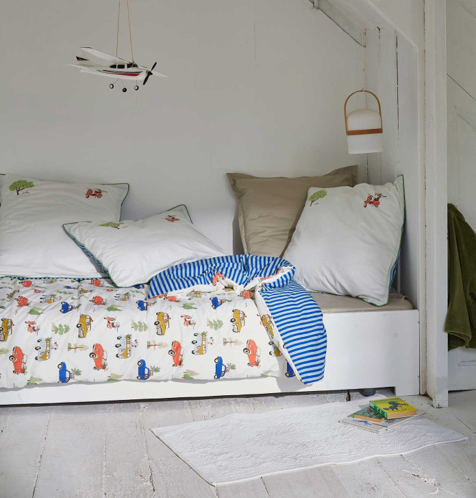 Parure de lit Vroum Sylvie Thiriez