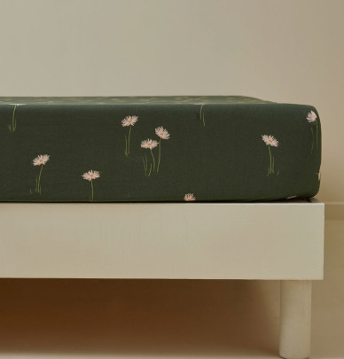 Drap-housse un air de prairie Sylvie Thiriez