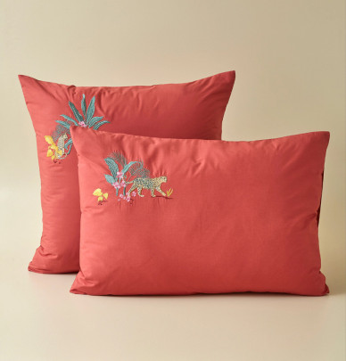 Taie d'oreiller Bornéo Sylvie Thiriez