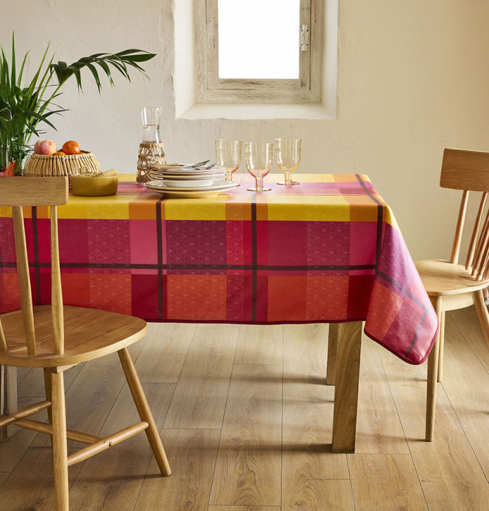 Nappe coton enduite PVC Indila Nydel