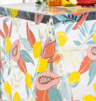 Nappe transparente Citronnier Calitex - Blancollection