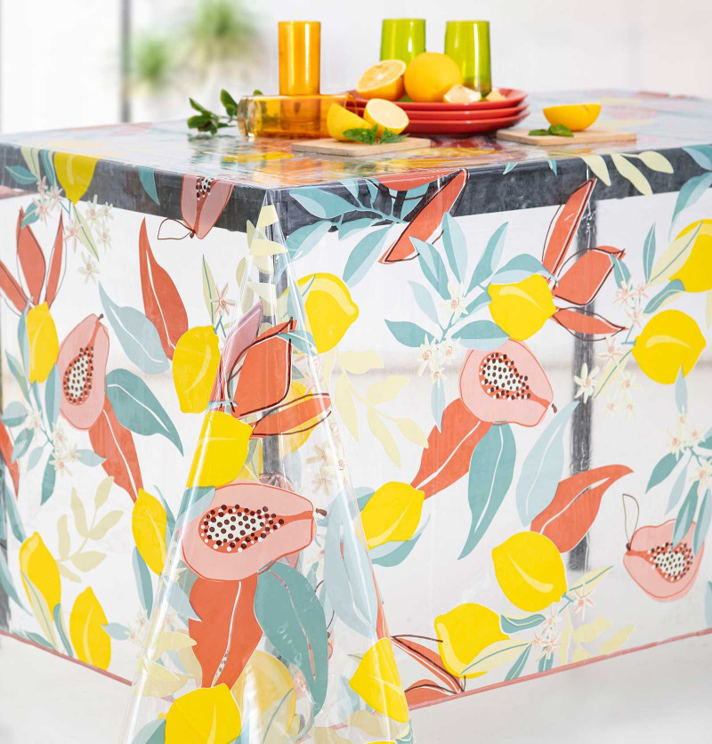 Nappe translucide Citronnier Calitex