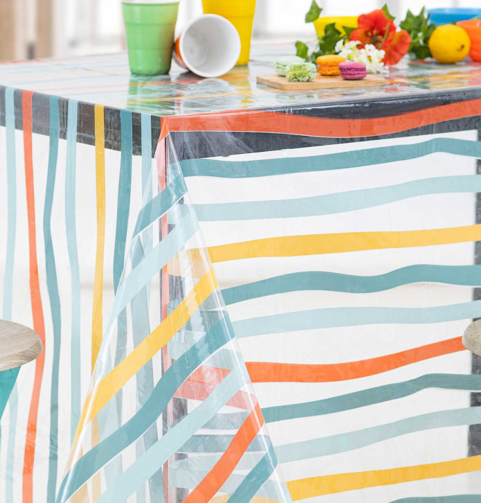 Nappe transparente Holiray Calitex - Blancollection