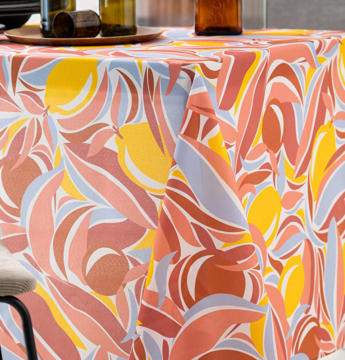 Nappe polyester Limone Calitex - Blancollection