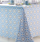 Nappe polyester Azulejos Calitex