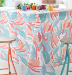 Nappe polyester Exotic Leaf Calitex