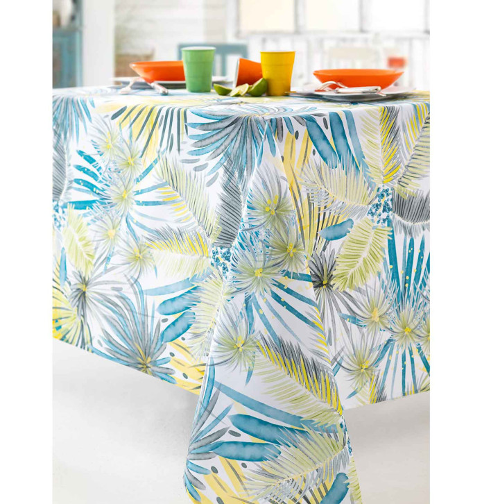 Nappe polyester Jungle Palm Calitex - Blancollection