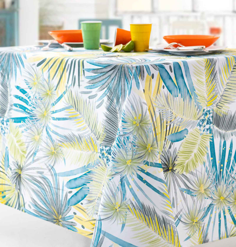 Nappe polyester Jungle Palm Calitex