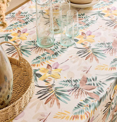 Nappe coton enduite Bengale Nydel