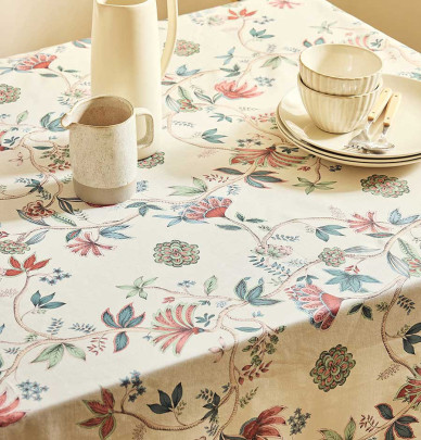 Nappe coton enduite Jaipur Nydel