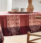 Nappe jacquard Baroque Nydel - Blancollection