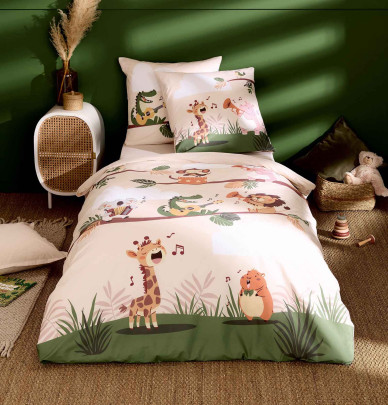 Parure de lit enfant Jungle Band