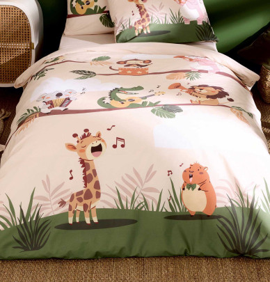 Parure de lit enfant Jungle Band