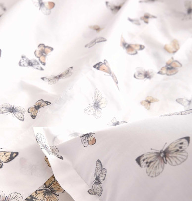 Parure de lit percale Envol Tradilinge