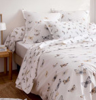 Parure de lit percale Envol Tradilinge - Blancollection