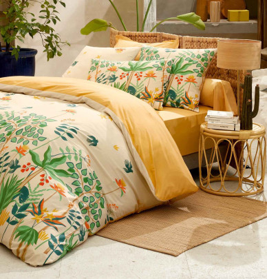 Housse de couette percale Calypso Tradilinge