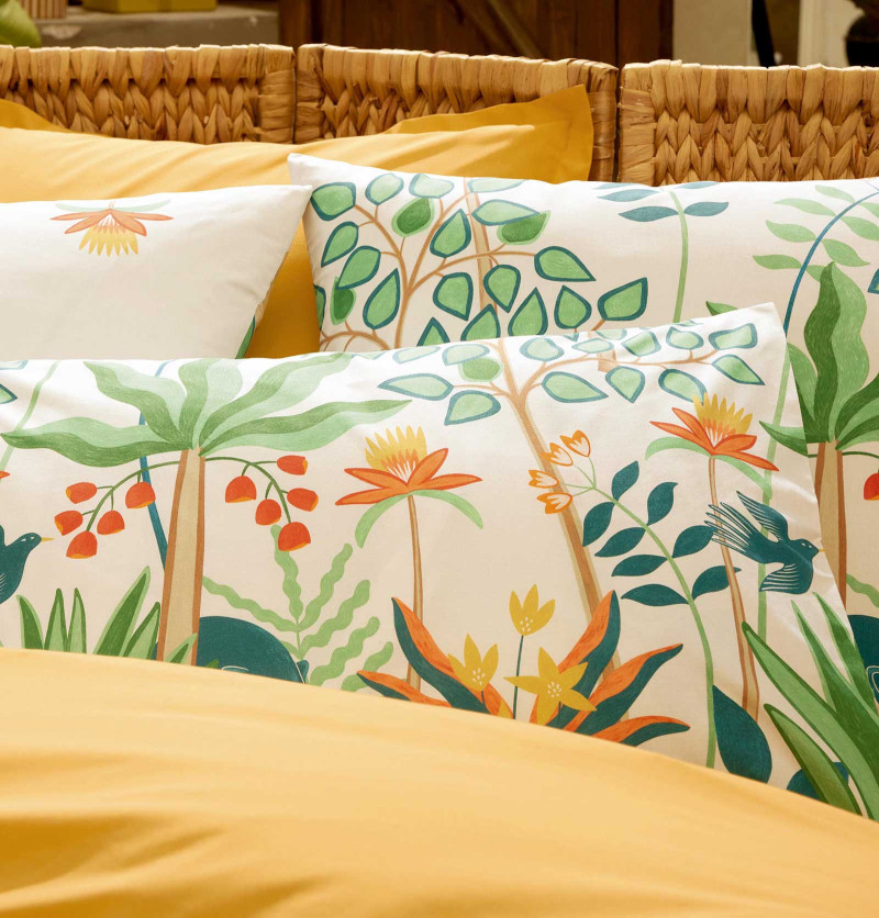 Taie d'oreiller percale Calypso Tradilinge