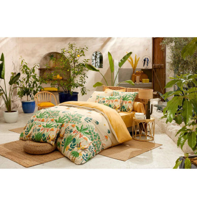 Parure de lit percale Calypso Tradilinge