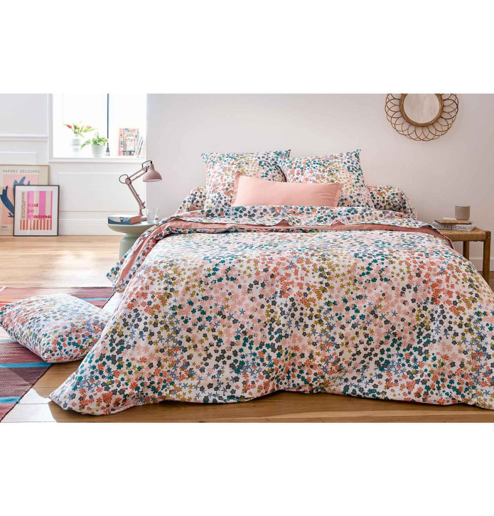 Drap percale Lolita opale Tradilinge - Blancollection