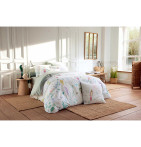 Parure de lit percale Zéphyr Tradilinge - Blancollection