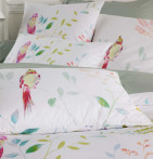 Parure de lit percale Zéphyr Tradilinge - Blancollection