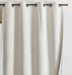 Rideau isolant thermique Klima blanc Qabane- Blancollection