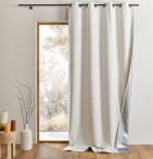 Rideau isolant thermique Klima blanc Qabane