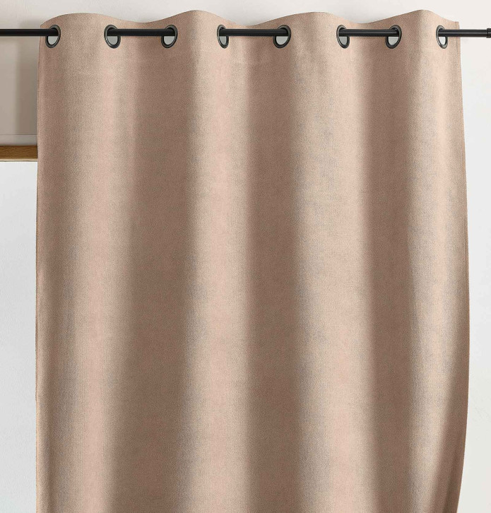 Rideau isolant thermique Klima beige Qabane- Blancollection