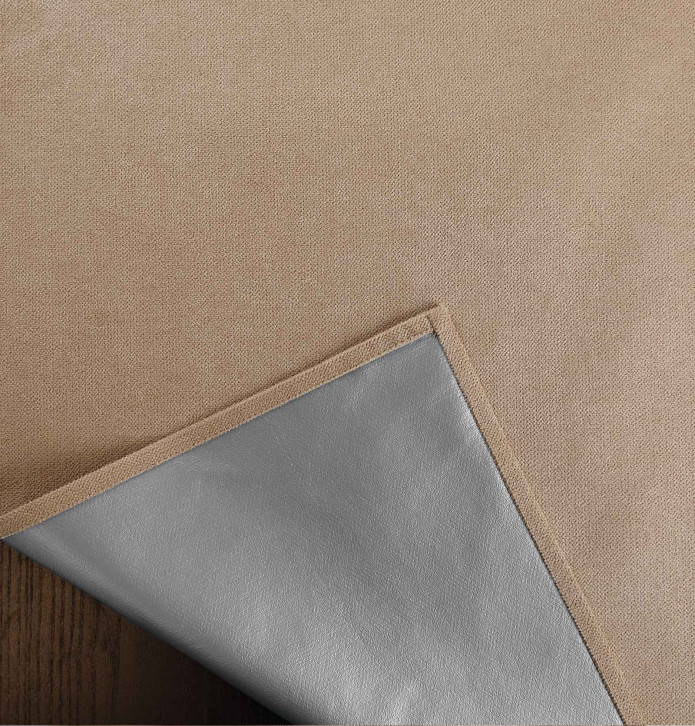 Rideau isolant thermique Klima beige Qabane- Blancollection