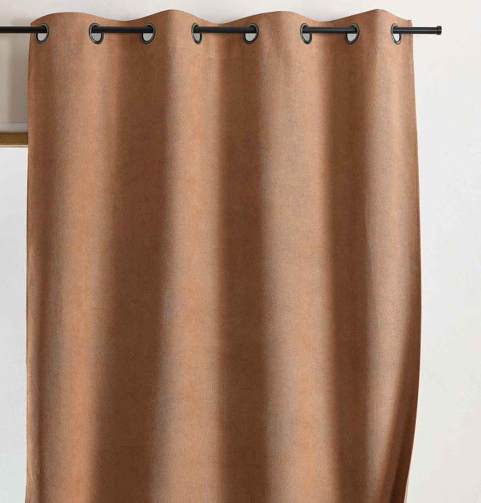 Rideau isolant thermique Klima camel Qabane- Blancollection