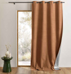 Rideau isolant Klima camel Qabane