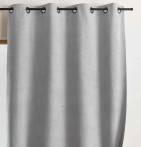 Rideau isolant thermique Klima gris perle Qabane- Blancollection