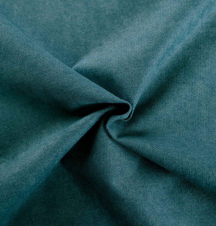 Rideau isolant thermique Klima bleu paon Qabane- Blancollection