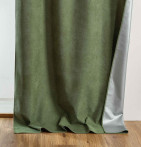 Rideau isolant thermique Klima olive Qabane- Blancollection