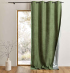 Rideau isolant Klima olive Qabane