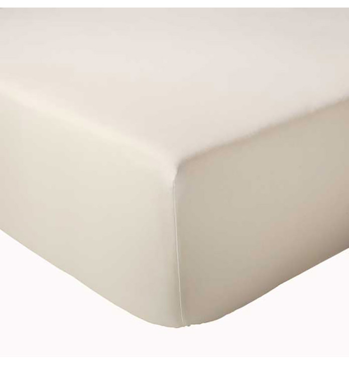 Drap housse écru lavé Tradilinge