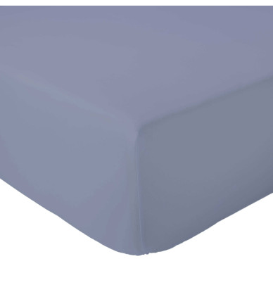 Drap housse percale baltique Tradilinge