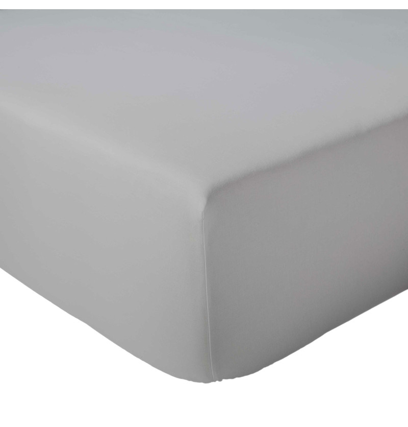 Drap housse percale nuage Tradilinge