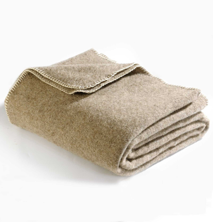 Couverture laine écologique bizet Ourson