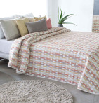 Couvre lit jacquard réversible Alston Reig Marti - Blancollection
